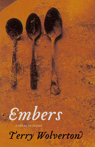 Book Cover for Embers, a novel in poems